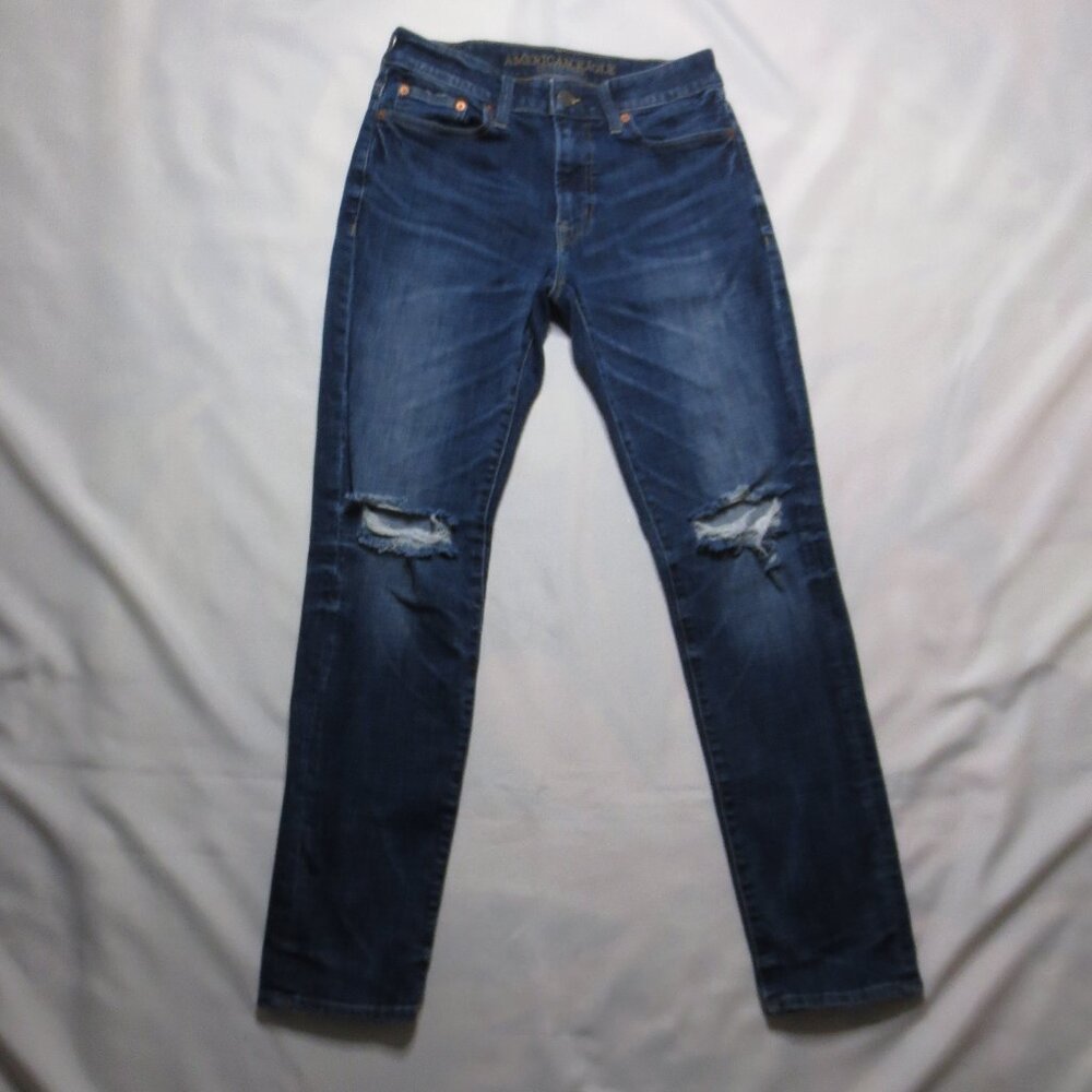 AMERICAN EAGLE mens JEANS blue NE(X)T LEVEL FLEX stretch SLIM FIT SIZE 29X30